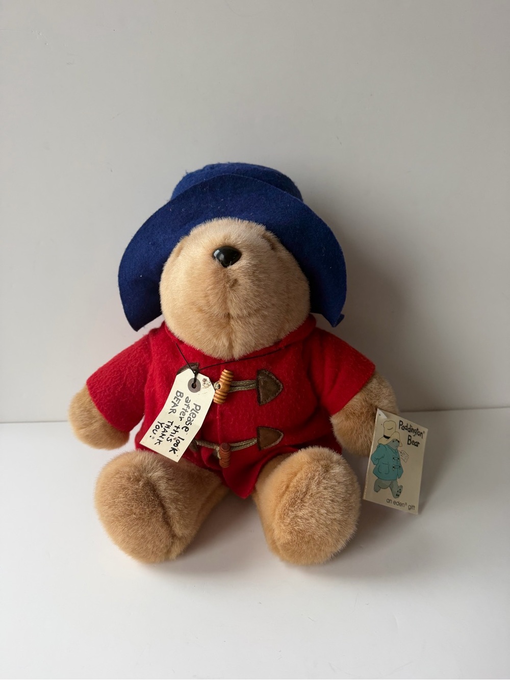 NWT Vintage Paddington Bear | Eden Toys, Inc | Size 10"